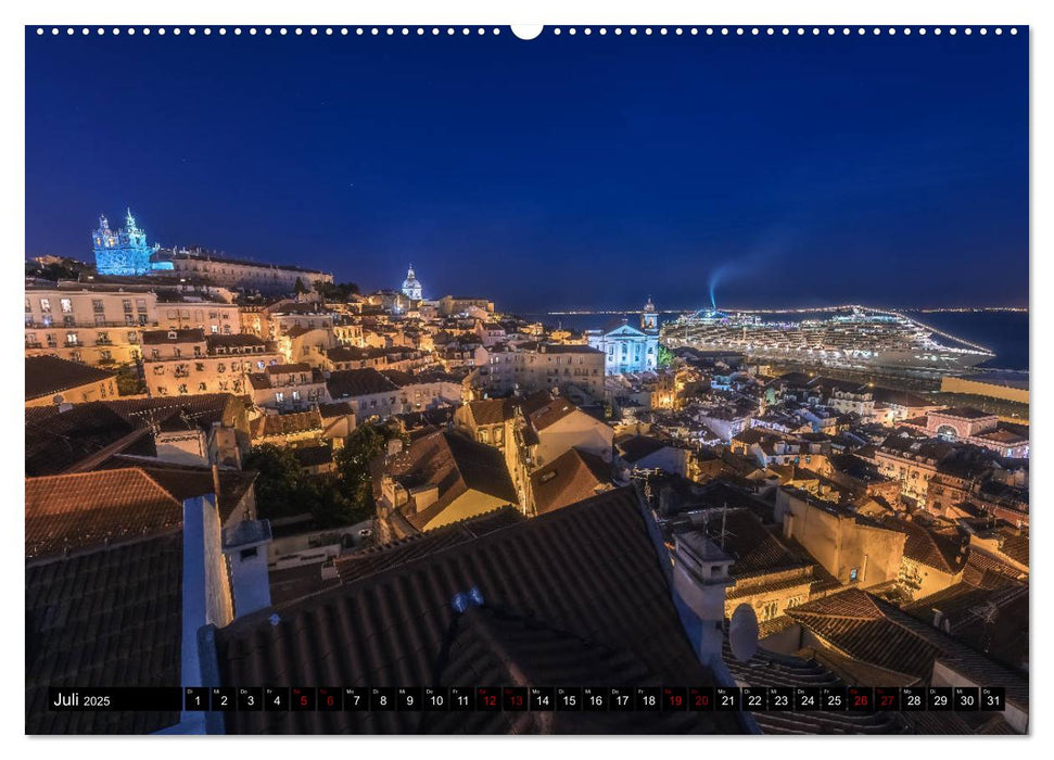 Portugal - Von Porto bis zur Algarve (CALVENDO Premium Wandkalender 2025)