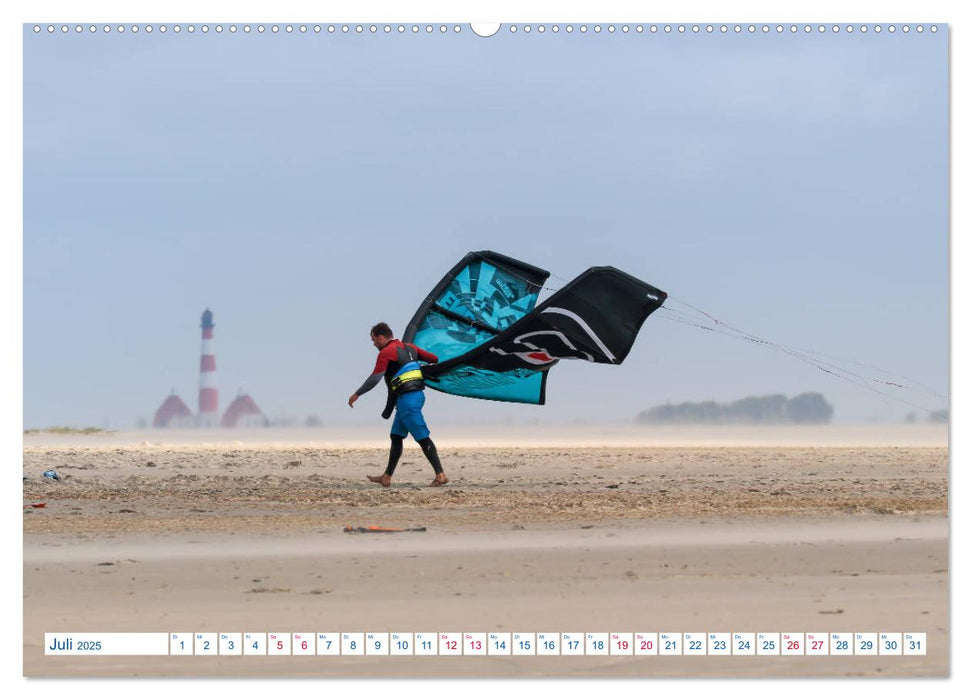 St. Peter-Ording Stranderlebnisse (CALVENDO Premium Wandkalender 2025)