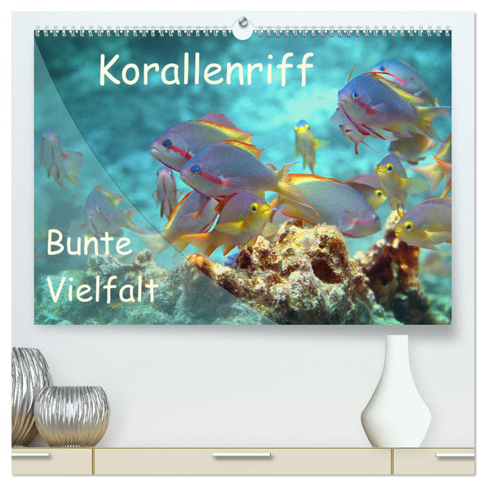 Bunte Vielfalt im Korallenriff (CALVENDO Premium Wandkalender 2025)