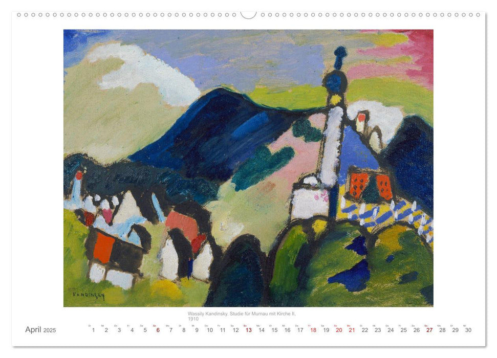 Klassische Moderne 2025 - Mit Kunst durchs Jahr (CALVENDO Premium Wandkalender 2025)