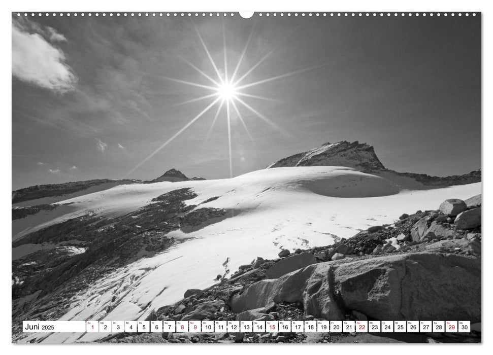 Dreitausender in den Alpen (CALVENDO Wandkalender 2025)