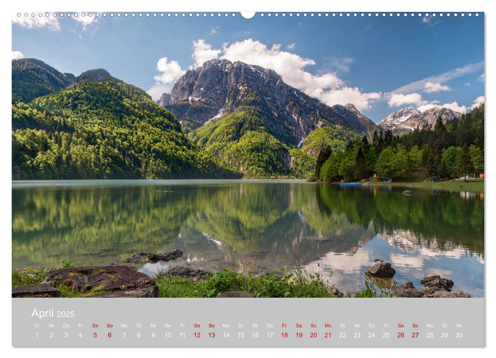 Die Julischen Alpen (CALVENDO Premium Wandkalender 2025)