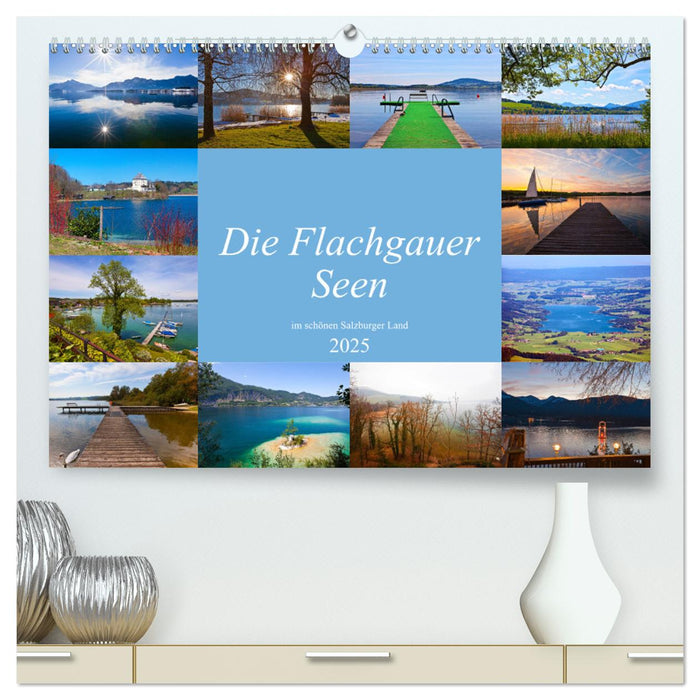 Die Flachgauer Seen (CALVENDO Premium Wandkalender 2025)