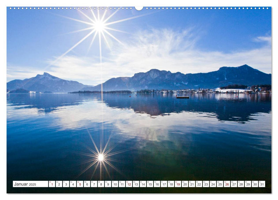 Die Flachgauer Seen (CALVENDO Premium Wandkalender 2025)