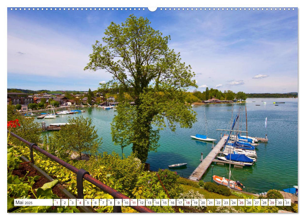 Die Flachgauer Seen (CALVENDO Premium Wandkalender 2025)