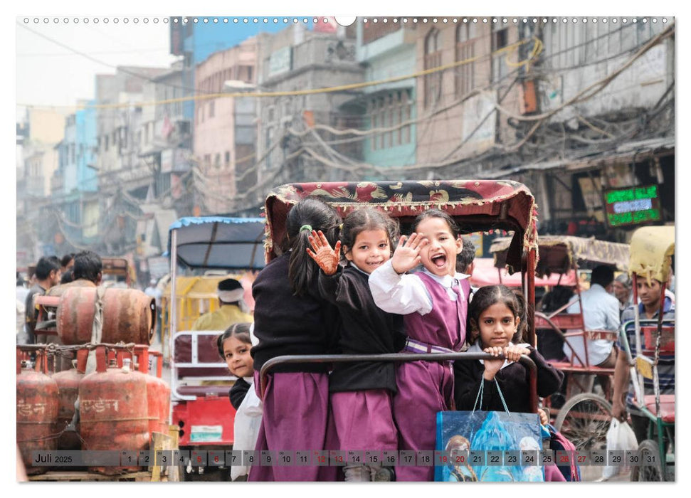 Eine Reise durch Rajasthan (CALVENDO Premium Wandkalender 2025)