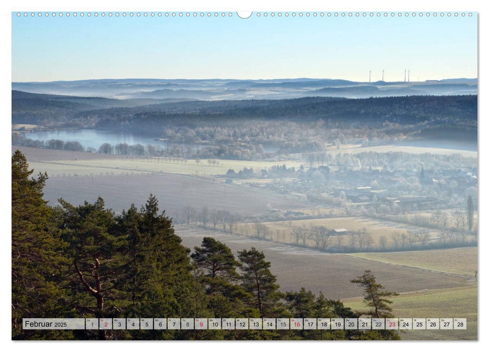 Wunderbares Thüringen - Gewässer (CALVENDO Premium Wandkalender 2025)