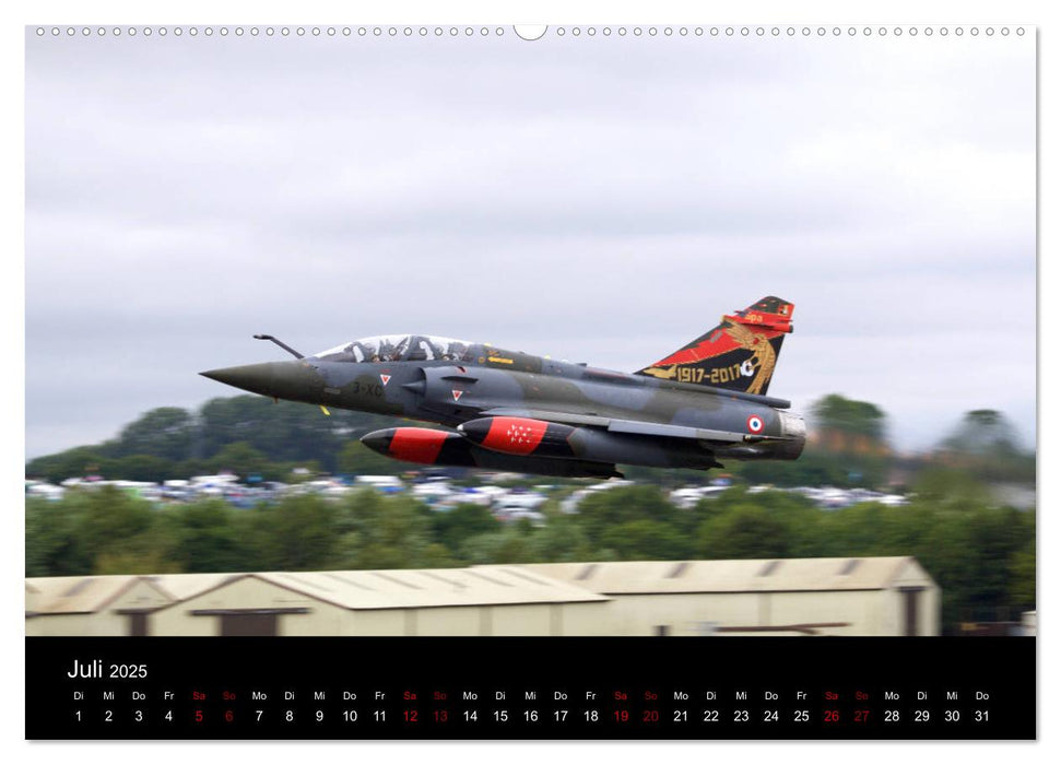 Militärjets (CALVENDO Premium Wandkalender 2025)