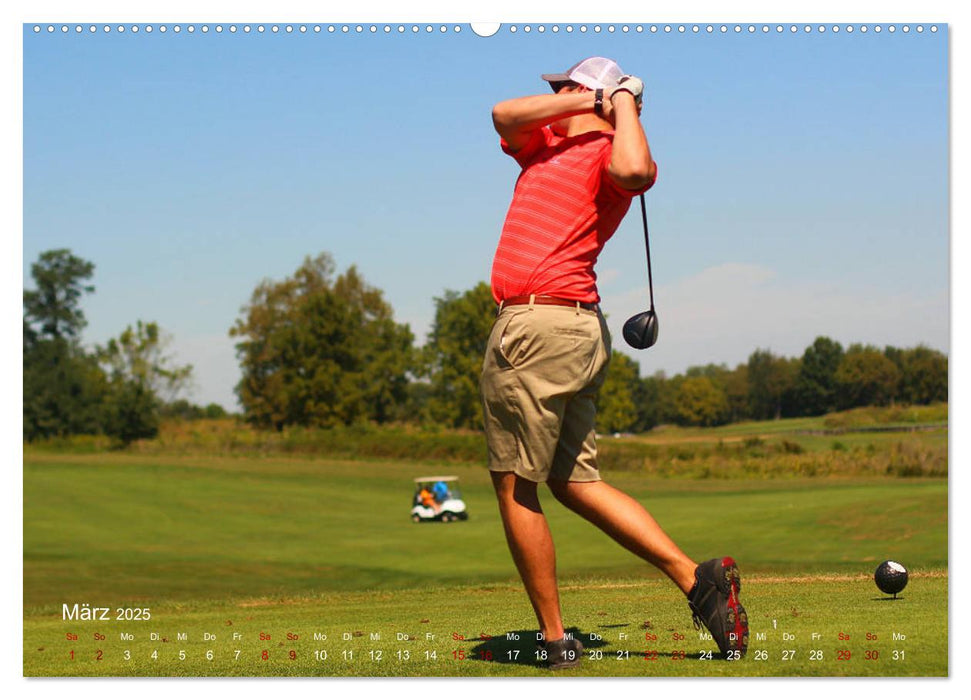 Passion Golf (CALVENDO Wandkalender 2025)