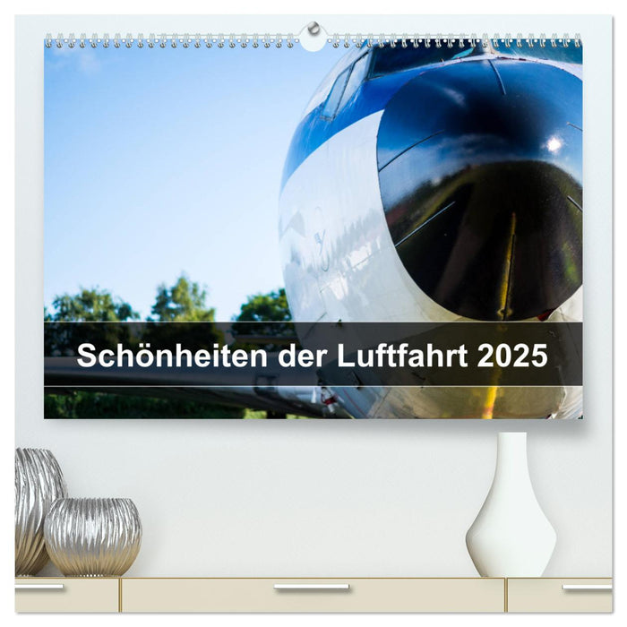 Schönheiten der Luftfahrt 2025 (CALVENDO Premium Wandkalender 2025)