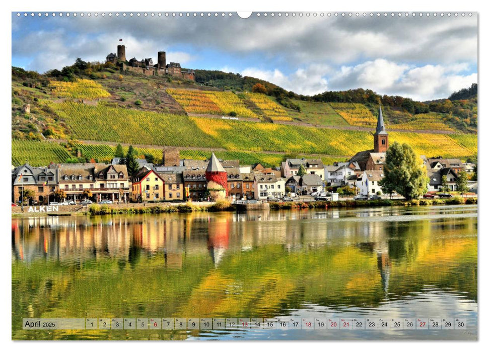 Herbstleuchten an der Mosel (CALVENDO Premium Wandkalender 2025)