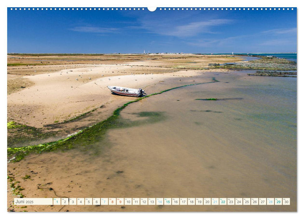 Algarve real - Impressionen aus Olhão und Tavira (CALVENDO Wandkalender 2025)