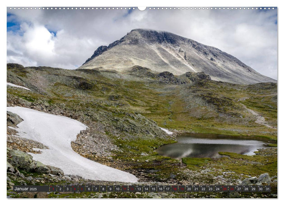 Norwegen, Oppland (CALVENDO Premium Wandkalender 2025)