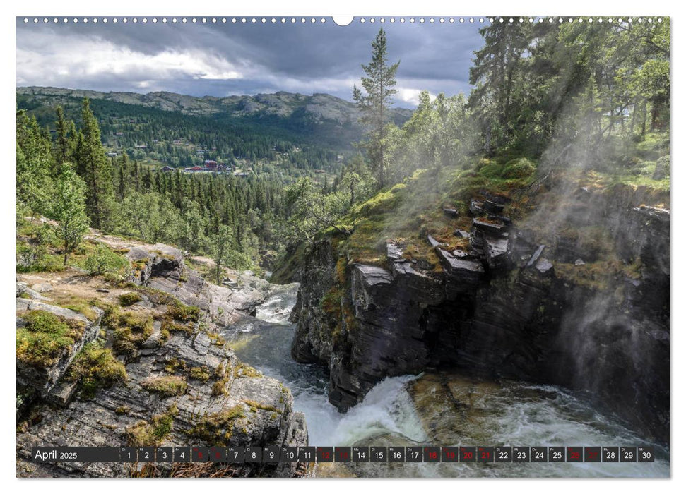 Norwegen, Oppland (CALVENDO Premium Wandkalender 2025)