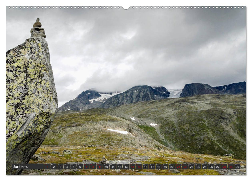 Norwegen, Oppland (CALVENDO Premium Wandkalender 2025)