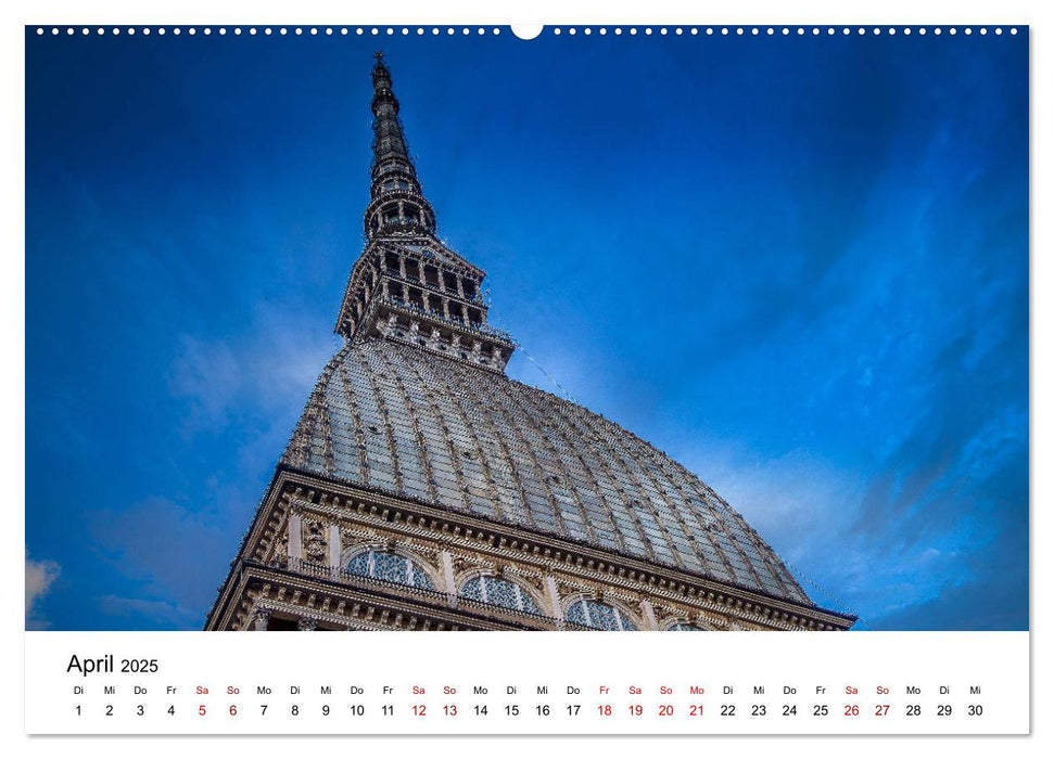 Piemont und Turin (CALVENDO Premium Wandkalender 2025)