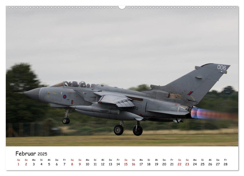 Militärjets Panavia Tornado (CALVENDO Premium Wandkalender 2025)