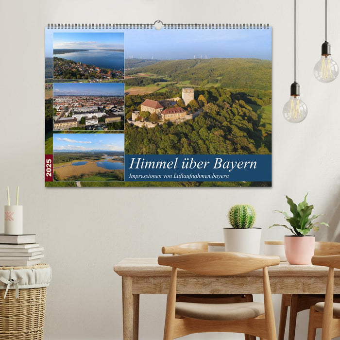 Himmel über Bayern (CALVENDO Wandkalender 2025)