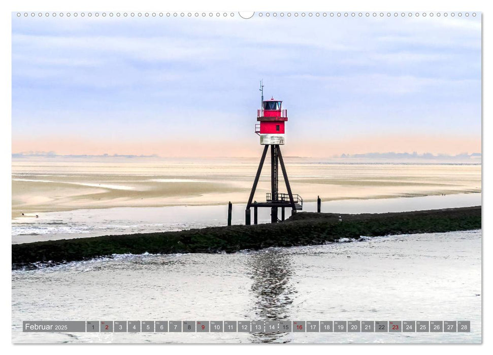 BORKUM Trauminsel in der Nordsee (CALVENDO Premium Wandkalender 2025)