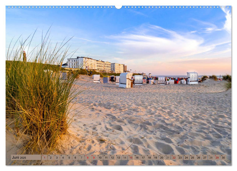 BORKUM Trauminsel in der Nordsee (CALVENDO Premium Wandkalender 2025)