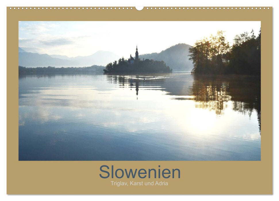 Slowenien - Triglav, Karst und Adria (CALVENDO Wandkalender 2025)