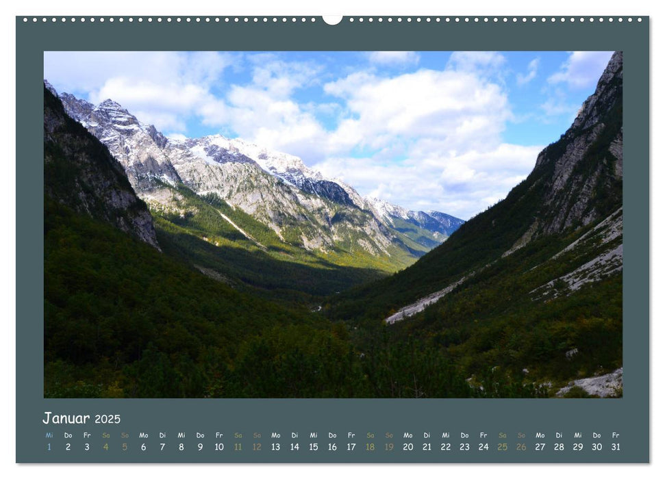 Slowenien - Triglav, Karst und Adria (CALVENDO Wandkalender 2025)