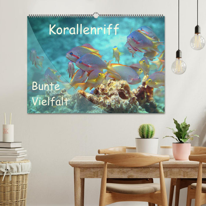 Bunte Vielfalt im Korallenriff (CALVENDO Wandkalender 2025)