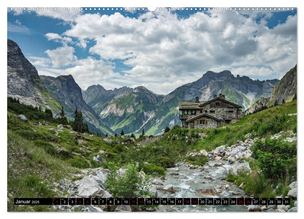 Vanoise Nationalpark (CALVENDO Premium Wandkalender 2025)