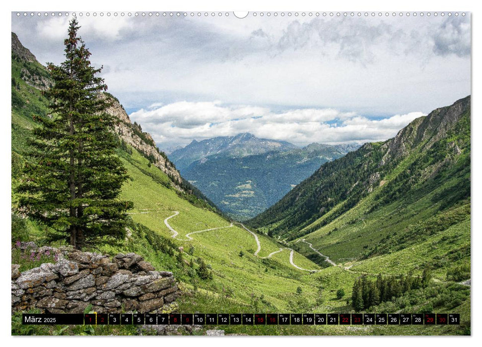 Vanoise Nationalpark (CALVENDO Premium Wandkalender 2025)