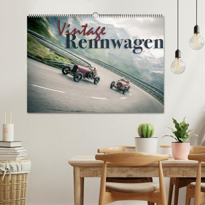 Vintage Rennwagen (CALVENDO Wandkalender 2025)