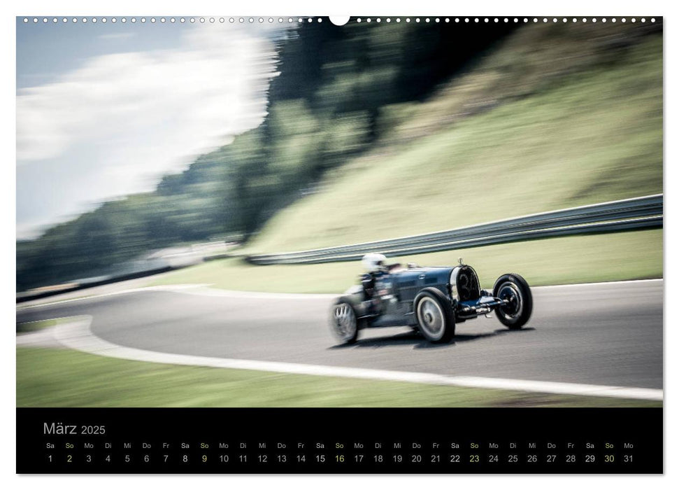 Vintage Rennwagen (CALVENDO Wandkalender 2025)