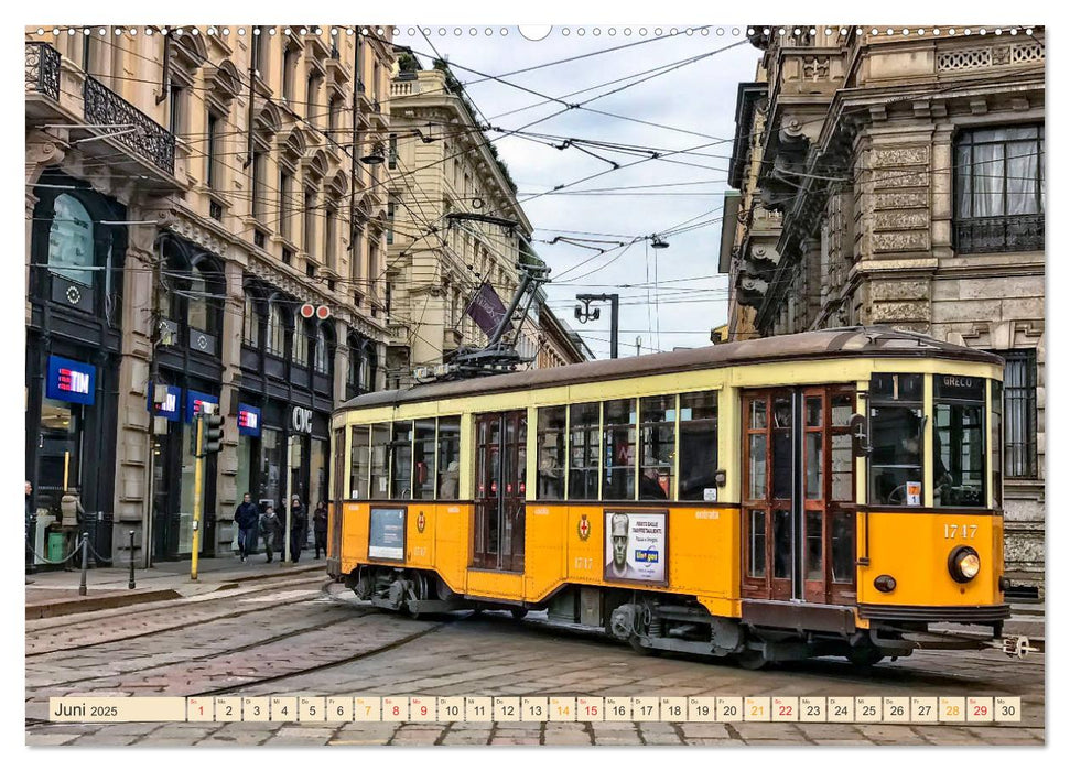 Ich fahre gern Straßenbahn (CALVENDO Premium Wandkalender 2025)