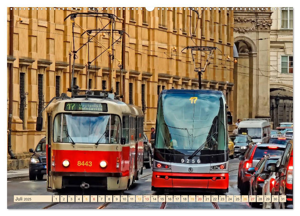 Ich fahre gern Straßenbahn (CALVENDO Premium Wandkalender 2025)