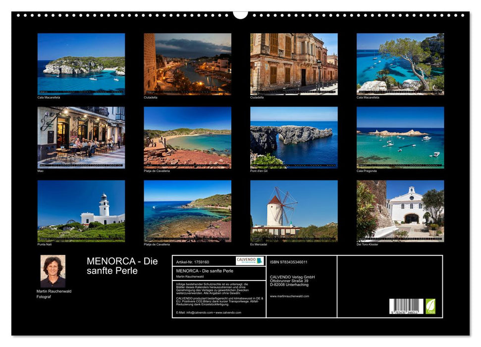 MENORCA - Die sanfte Perle (CALVENDO Wandkalender 2025)