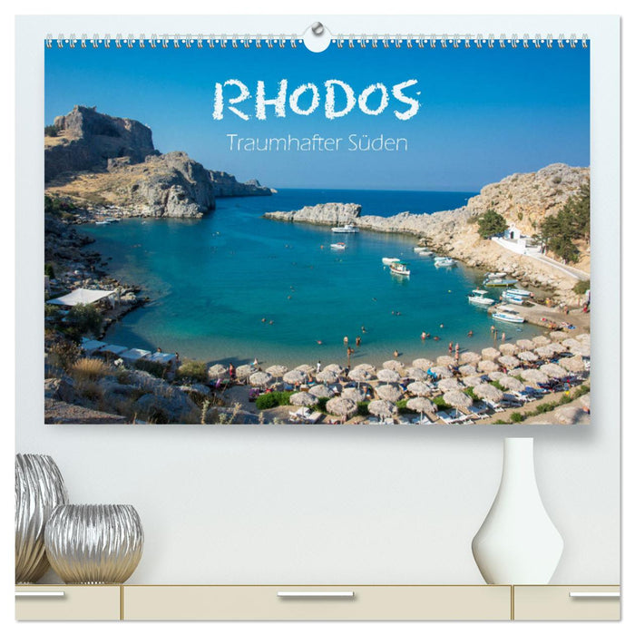 Rhodos - Traumhafter Süden (CALVENDO Premium Wandkalender 2025)