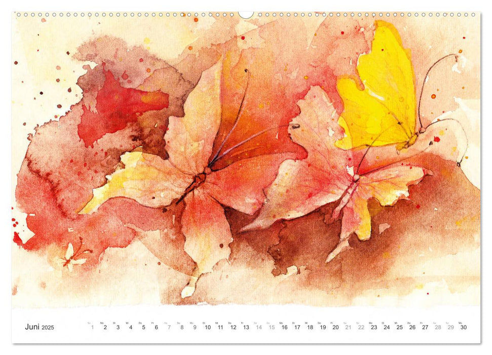 BUTTERFLY – flying high, Schmetterlinge (CALVENDO Premium Wandkalender 2025)