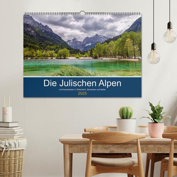 Die Julischen Alpen (CALVENDO Wandkalender 2025)