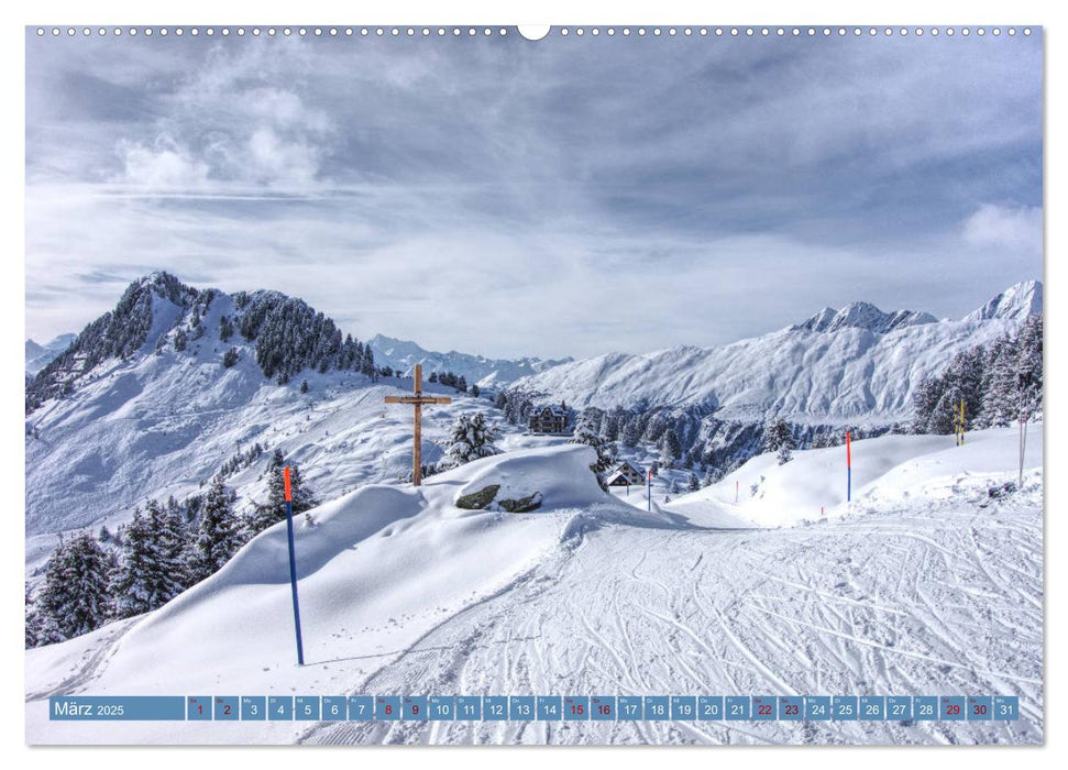 Riederalp - Altesch Arena (CALVENDO Premium Wandkalender 2025)