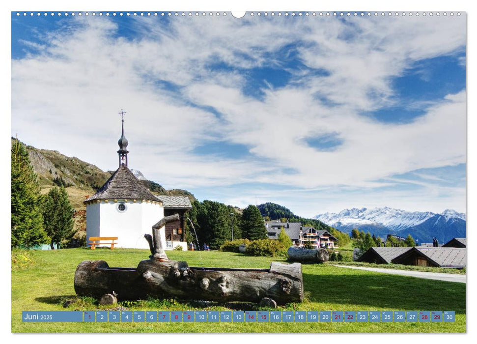 Riederalp - Altesch Arena (CALVENDO Premium Wandkalender 2025)