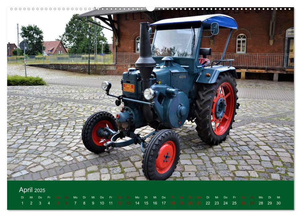 TRECKER-SCHLEPPER. Unverzichtbare Helfer in der Landwirtschaft (CALVENDO Premium Wandkalender 2025)