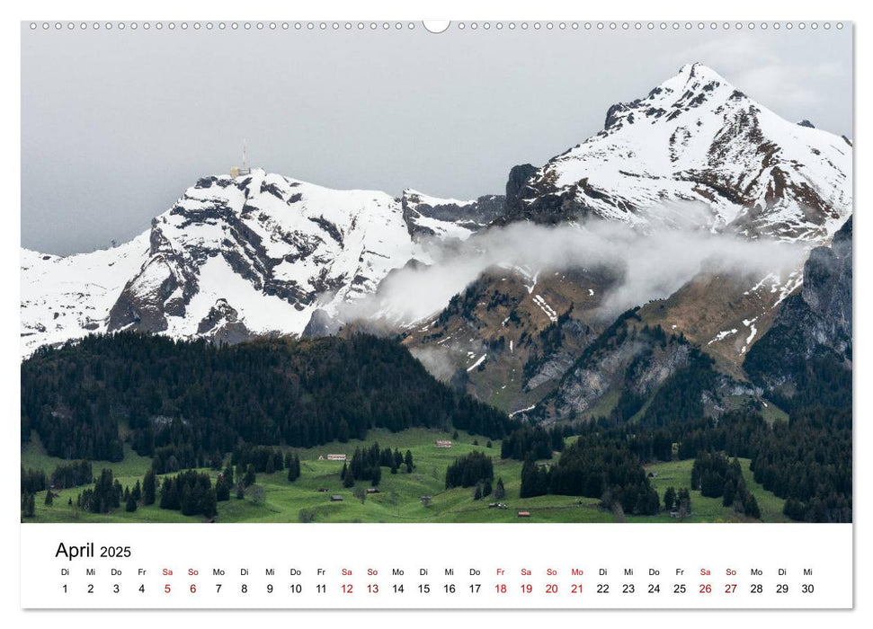 Faszination Säntis (CALVENDO Premium Wandkalender 2025)