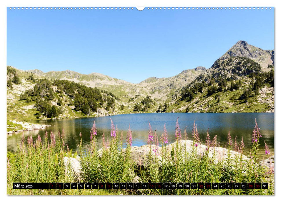 Zauber der Pyrenäen - Wandern in den östlichen Pyrenäen (CALVENDO Premium Wandkalender 2025)