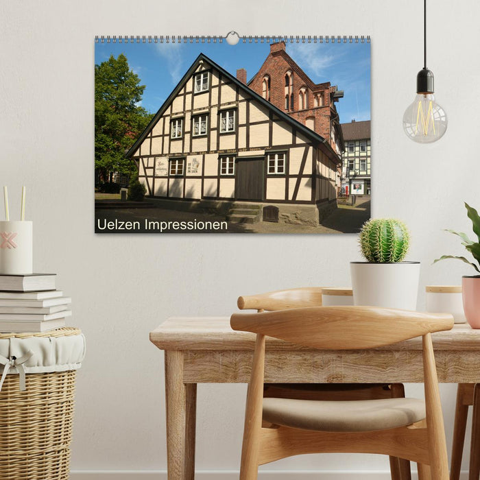 Uelzen Impressionen (CALVENDO Wandkalender 2025)