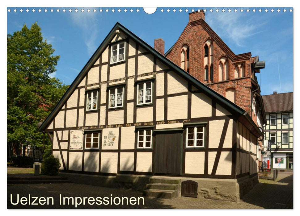 Uelzen Impressionen (CALVENDO Wandkalender 2025)