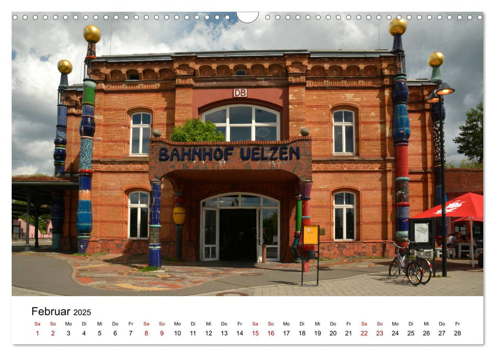 Uelzen Impressionen (CALVENDO Wandkalender 2025)