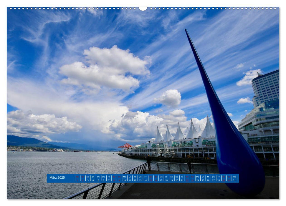 Vancouver - Träumen zwischen Wolken und Meer (CALVENDO Wandkalender 2025)