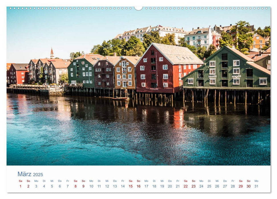 Nordkapp - Norwegens Küstenlandschaft (CALVENDO Premium Wandkalender 2025)