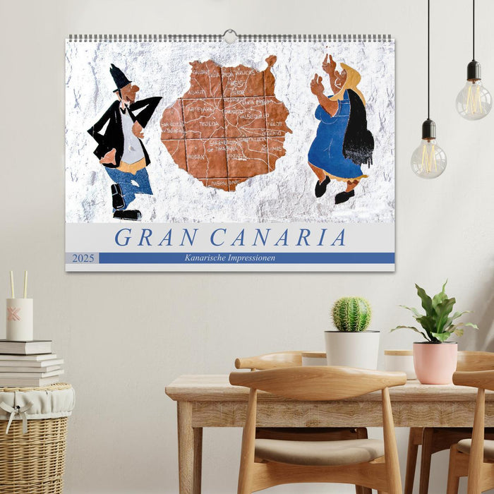 Gran Canaria - Kanarische Impressionen (CALVENDO Wandkalender 2025)