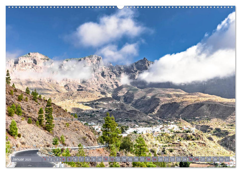 Gran Canaria - Kanarische Impressionen (CALVENDO Wandkalender 2025)