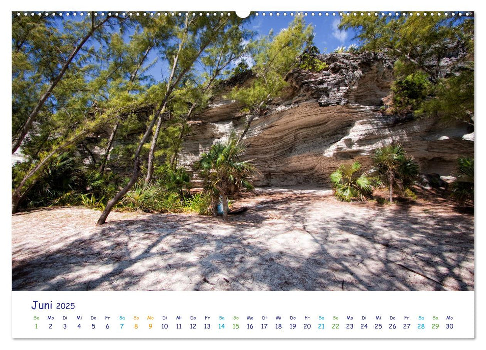 Bahamas-Eleuthera unterwegs am Lighthouse Beach (CALVENDO Premium Wandkalender 2025)